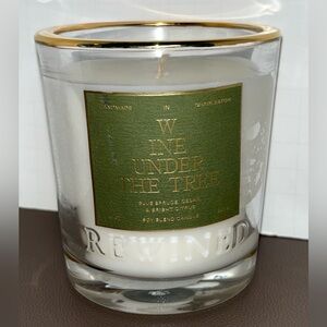 Rewined Candle Wine Under The Tree (Spruce, Cedar, Citrus) Christmas 10oz *New*